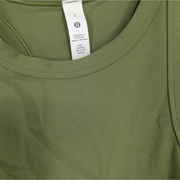 Lululemon Athletica Green Tank Top - Picture 2 of 5